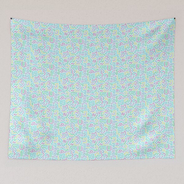 Item preview, Abstract Geometric Lines Pattern 2 designed and sold by Etienne Ranc.