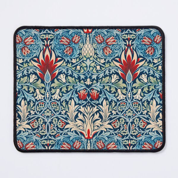 Artikel-Vorschau von Schlangenkopf-Muster von William Morris original blau Nightgarden, designt und verkauft von UtArt.