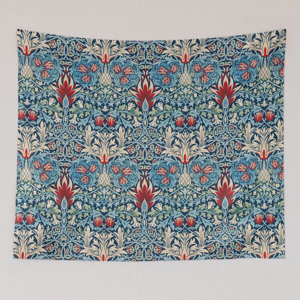 Item preview, Snakeshead Pattern by William Morris original blue Nightgarden designed and sold by UtArt.
