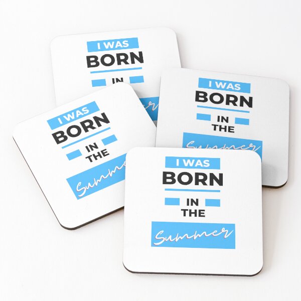 Item preview, I Was BORN in The SUMMER designed and sold by Funny-Pet.