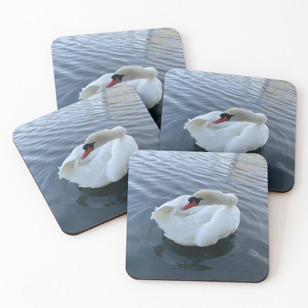 Item preview, Swan • Light Blue & Grey • I designed and sold by Mortinus.