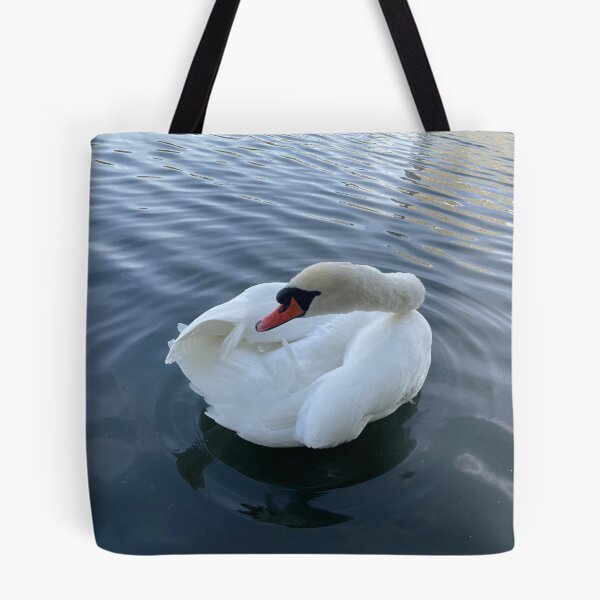 Item preview, Swan • Light Blue & Grey • I designed and sold by Mortinus.