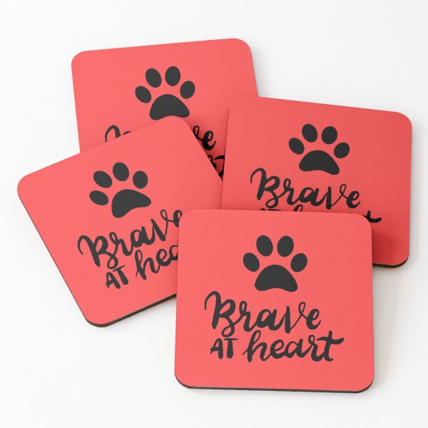 Item preview, Brave at heart - Cat Puns designed and sold by ZeeshanDesignz.