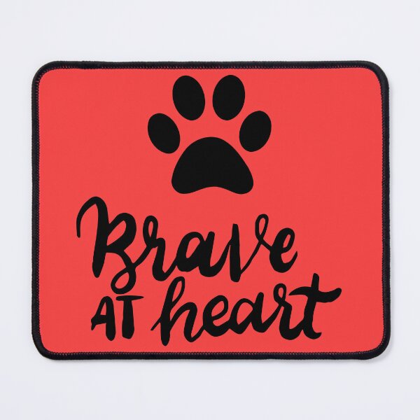 Item preview, Brave at heart - Cat Puns designed and sold by ZeeshanDesignz.