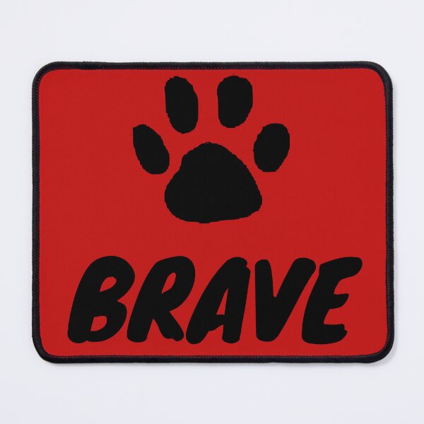 Item preview, Brave Paw- Cat Puns designed and sold by ZeeshanDesignz.