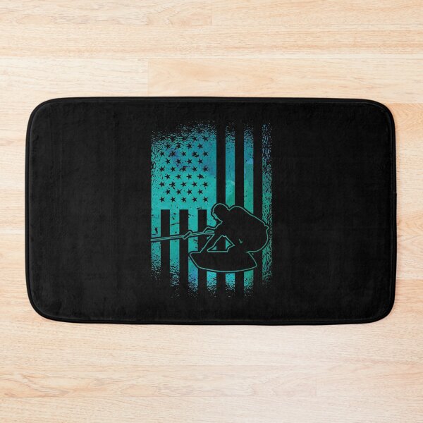 Item preview, Wakeboard American Flag Wakeboarder Wakeboarding designed and sold by tshirtconcepts.
