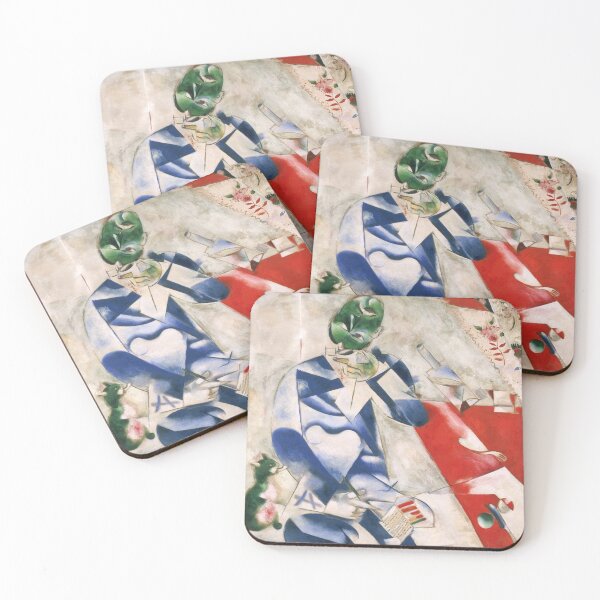 Item preview, The poet or half past three classic artwork of marc chagall  designed and sold by Golido.