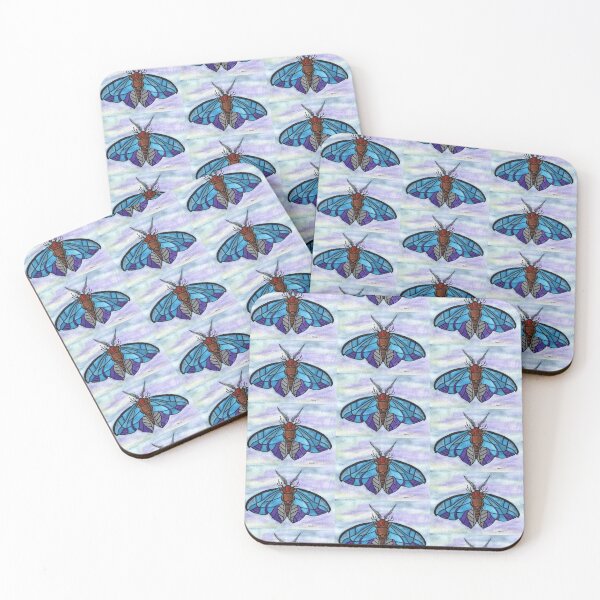 Item preview, moth mosaic designed and sold by Sandra  Steinke.