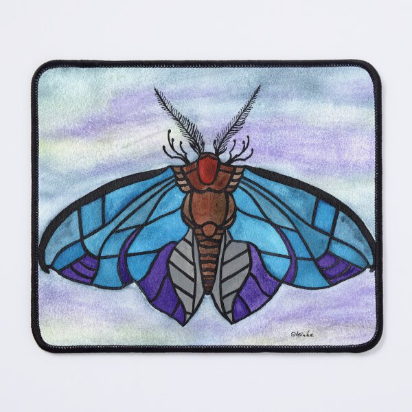 Item preview, moth mosaic designed and sold by Sandra  Steinke.