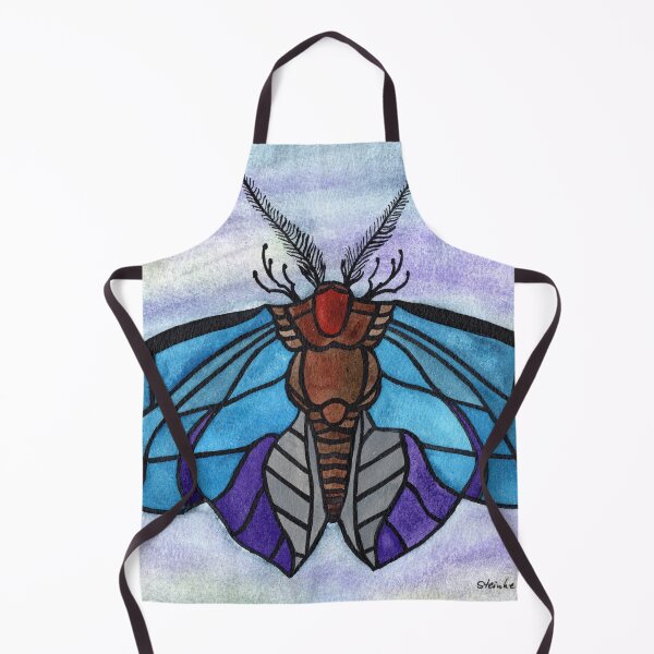 Item preview, moth mosaic designed and sold by Sandra Steinke.