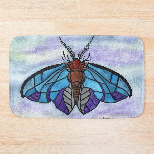 Item preview, moth mosaic designed and sold by Sandra  Steinke.
