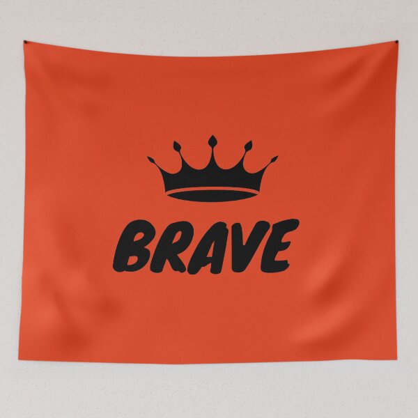 Item preview, Brave crown- Cat Puns designed and sold by ZeeshanDesignz.