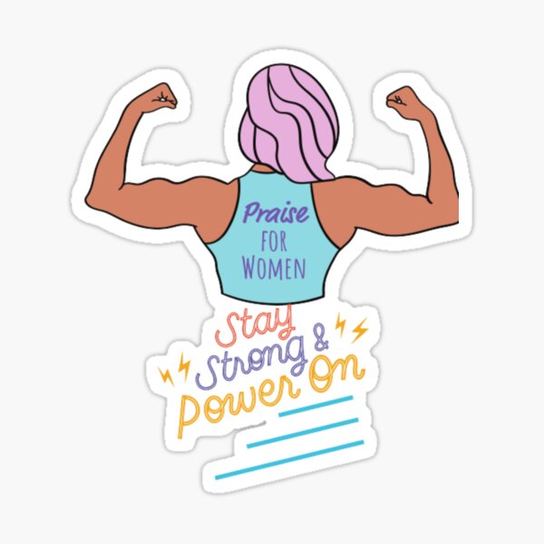 Item preview, Stay strong & Power on - girls just want to have fundamental rights designed and sold by Benlaniboutique.
