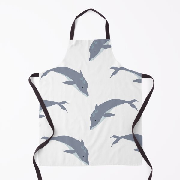 Item preview, Cute dolphins seamless designed and sold by The-BobBoy-Shop.