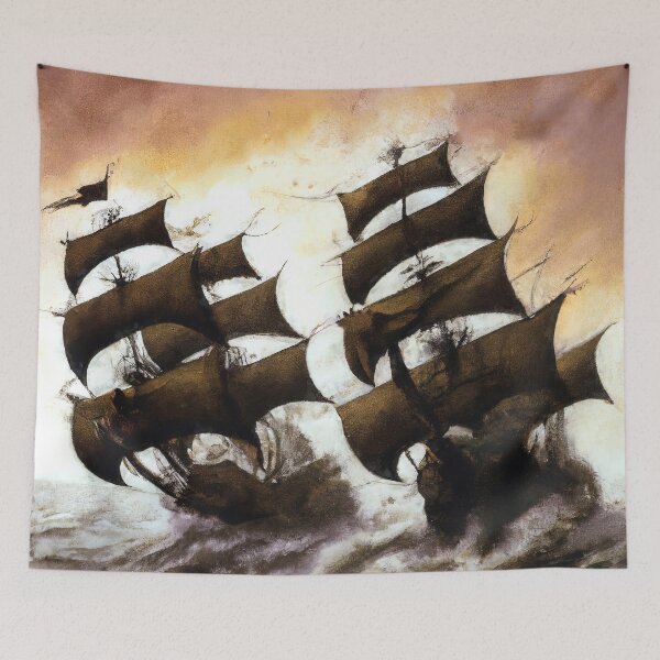 Item preview, Battle on the High Seas designed and sold by AM FineArtPrints.