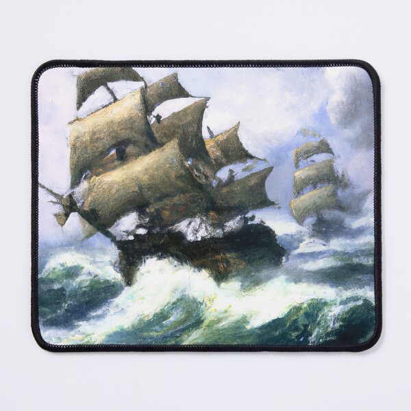 Item preview, Battle on the High Seas designed and sold by AM FineArtPrints.