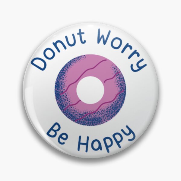 Item preview, Donut worry. Be happy designed and sold by ALFAREX.