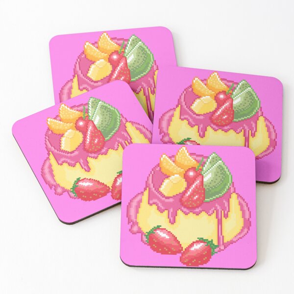 Item preview, Dessert Pixel Art designed and sold by AlleenasPixels.
