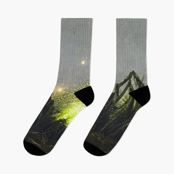 Item preview, Green dew spiderwebs designed and sold by fizzribbit.