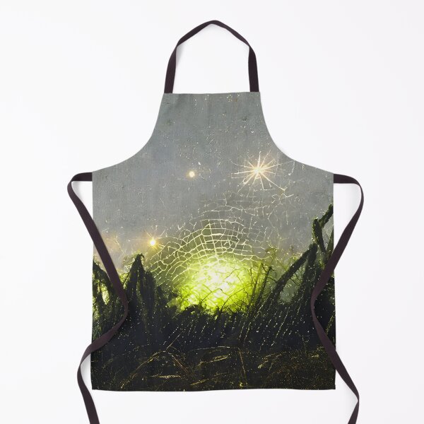 Item preview, Green dew spiderwebs designed and sold by fizzribbit.