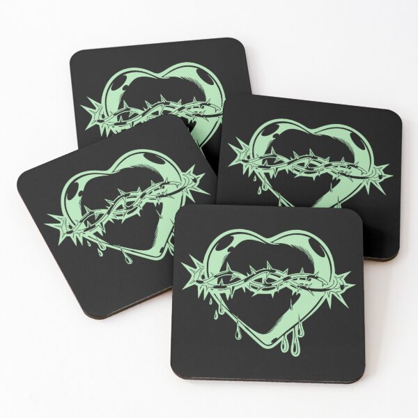 Item preview, Heart Of Thorns Green designed and sold by everything4eva.