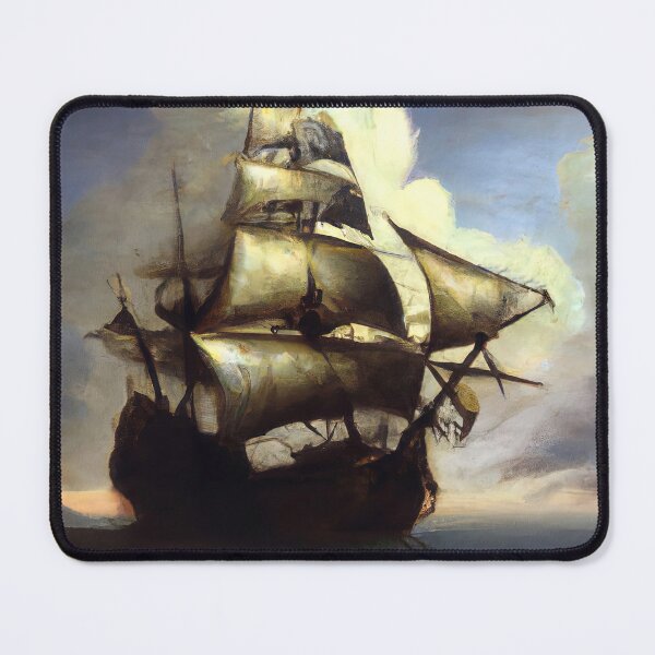 Item preview, Ancient Spanish Galleon designed and sold by AM FineArtPrints.