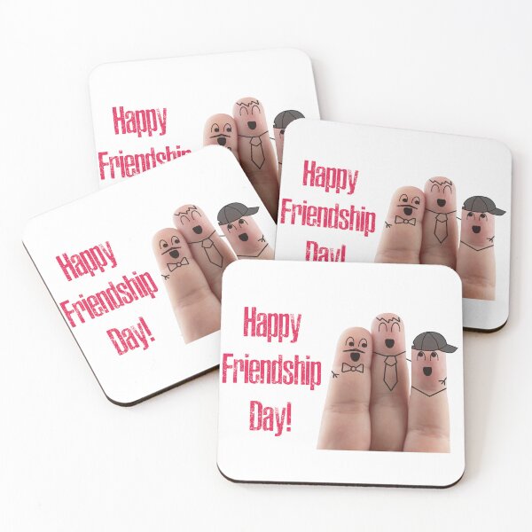 Item preview, Happy Friendship Day | Funny Product For Friends designed and sold by CREATIVEART2008.