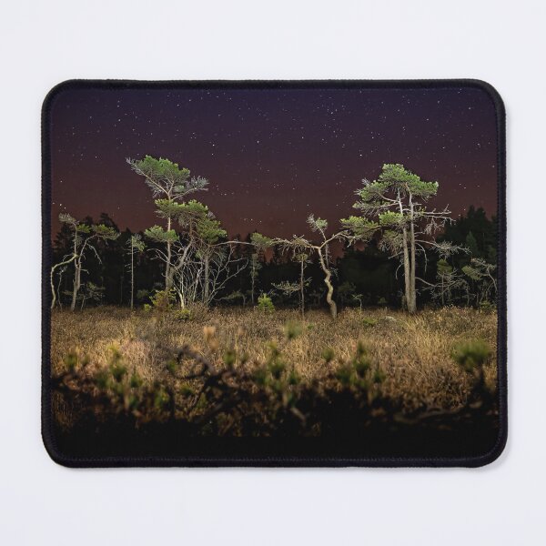 Item preview, Swedish Bog, Night Landscape designed and sold by TheNordicNature.