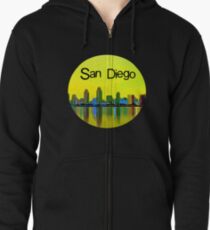 San Diego Zipped Hoodie