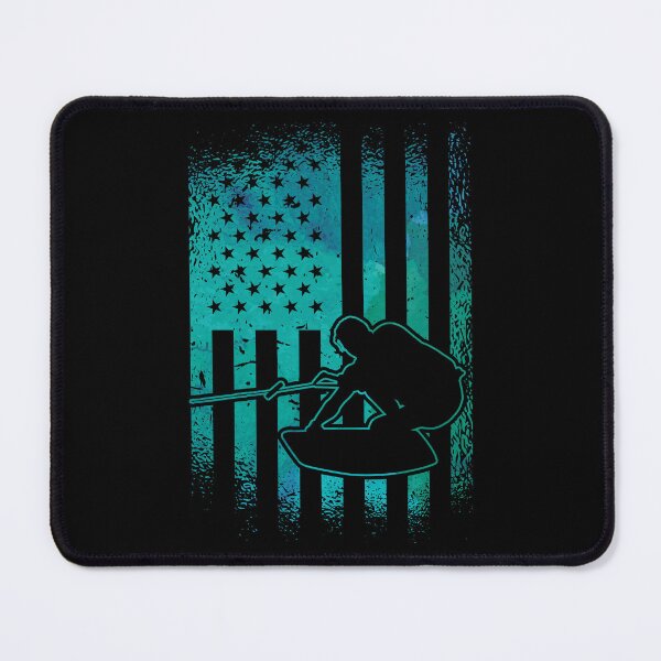 Item preview, Wakeboard American Flag Wakeboarder Wakeboarding designed and sold by tshirtconcepts.