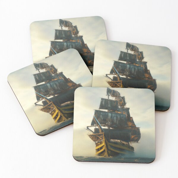 Item preview, Ancient Spanish Galleon designed and sold by AM FineArtPrints.