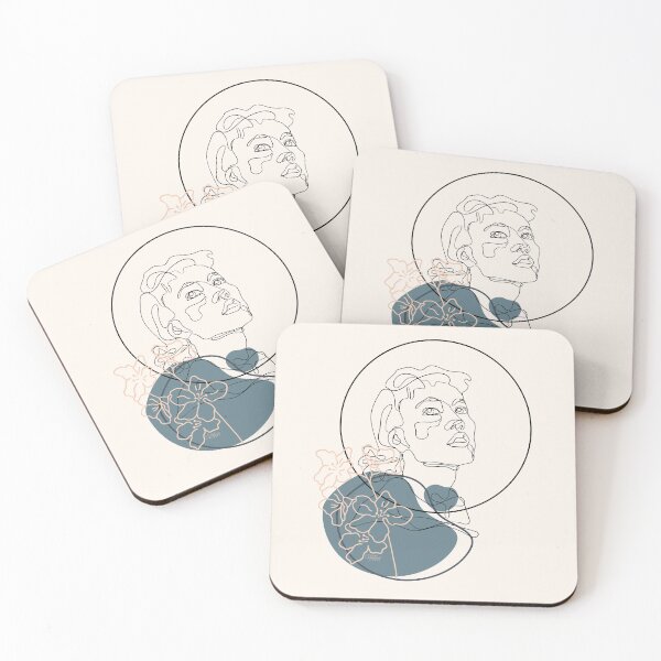 Item preview, Minimalistic floral boho lineart  designed and sold by CreativeStrand.
