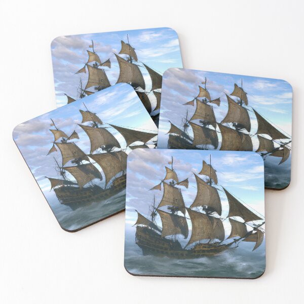 Item preview, Ancient Spanish Galleon designed and sold by AM FineArtPrints.