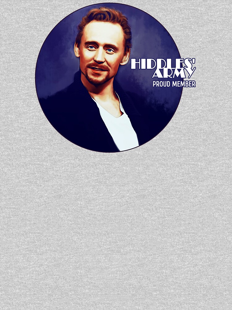 "Tom Hiddleston" Tshirt by olgapanteleyeva Redbubble tom