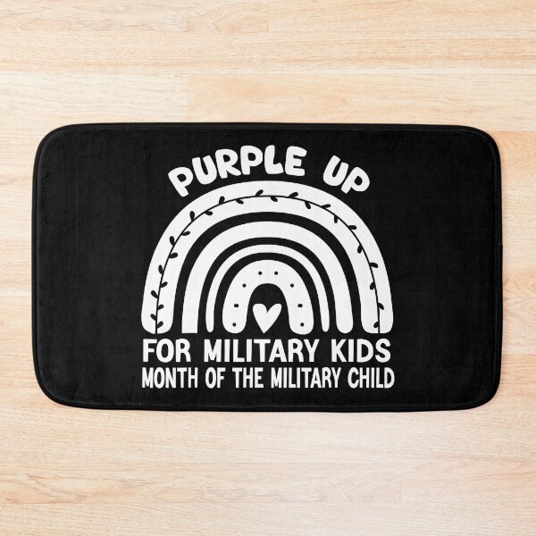 Item preview, Purple Up For Military Kids Month Of The Military Child designed and sold by HaaChris-Artis.
