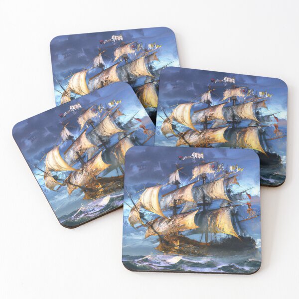 Item preview, Ancient Spanish Galleon designed and sold by AM FineArtPrints.