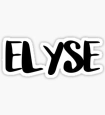 Elyse Sticker