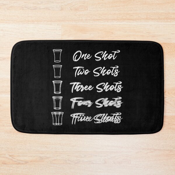 Item preview, Party Shot shot glasses 1-5 shots dark designed and sold by 7T-Designs.