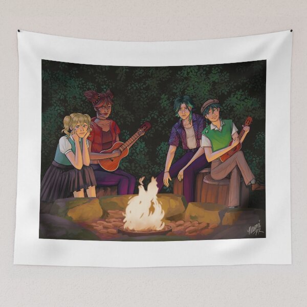 Item preview, Wind, Waves, and Flames designed and sold by Naomi-PR-Art.