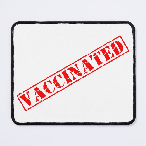 Item preview, Vaccinated retro vintage stamp immune vaccinate English version designed and sold by 7T-Designs.
