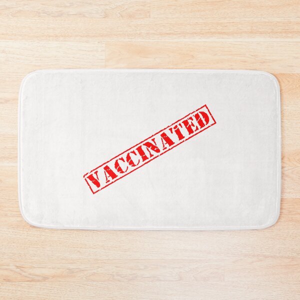 Item preview, Vaccinated retro vintage stamp immune vaccinate English version designed and sold by 7T-Designs.