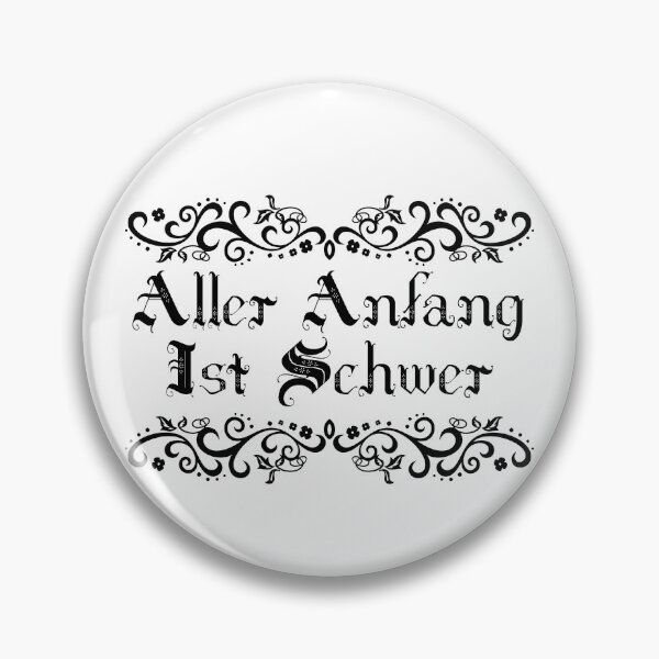 Artikelvorschau, Aller Anfang ist schwer - Aller Anfang ist schwer - Deutsche Sprüche entworfen und verkauft von JourneyCreative.