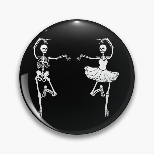 Item preview, Dancing skeleton couple designed and sold by Mermaidssparkle.