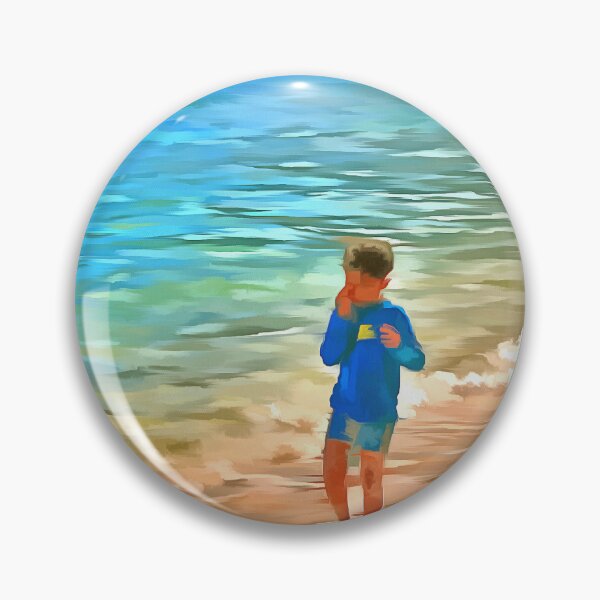 Item preview, Boy at beach designed and sold by ashishagarwal74.