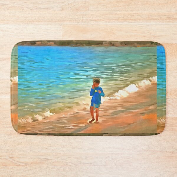 Item preview, chico en la playa designed and sold by ashishagarwal74.