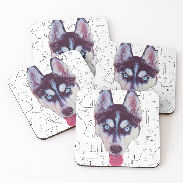 Item preview, Cute Husky designed and sold by Artsbyhash.