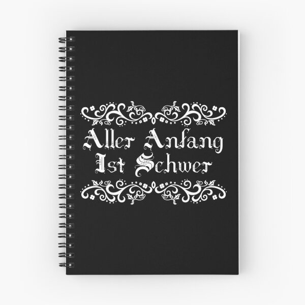 Artikelvorschau, Aller Anfang ist schwer - Aller Anfang ist schwer - Deutsche Sprüche entworfen und verkauft von JourneyCreative.
