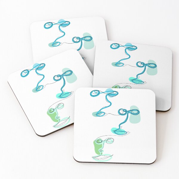 Item preview, Abstract Faces  designed and sold by Cooper Lynn Designs.