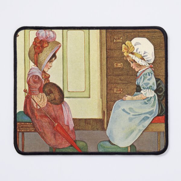 Item preview, A Morning Call by Millicent Sowerby designed and sold by vintage-art.