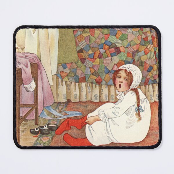 Item preview, Eight O'Clock by Millicent Sowerby designed and sold by vintage-art.